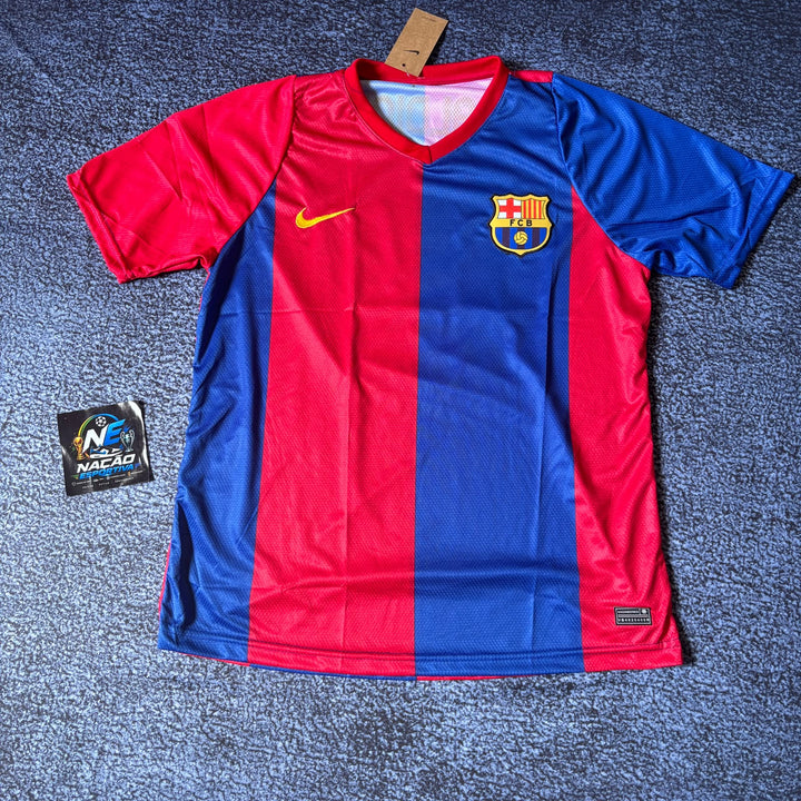 CAMISA RETRO BARCELONA RONALDINHO 10