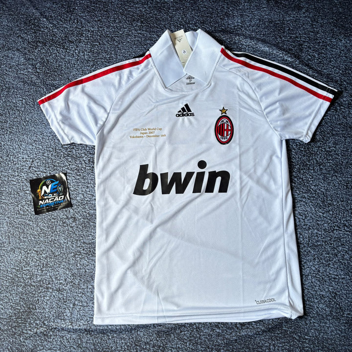 Camisa Milan Kaka 22 Retrô 2007 – Branca | Mundial de Clubes