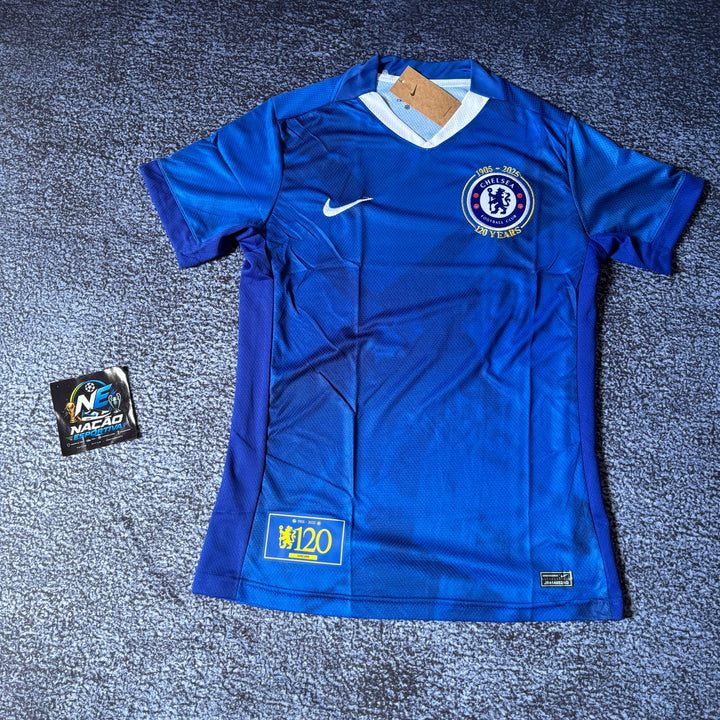 Camisa Chelsea 2025/26 – 120 Anos